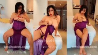 Bong Model Moumi Purple Negligee Strip ~ App Content