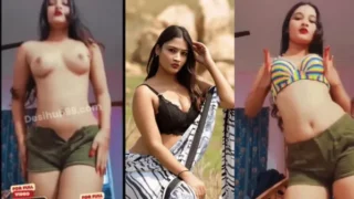 Horny Sexy Model Tanya Sinha Teasing In Bikini With Horny Moves And Showing Her Boobs And Pussy Fully Nude