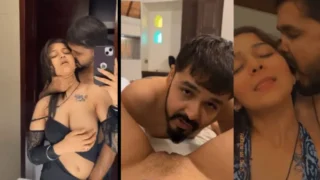Isha Modi having fun with her boyfriend in hotel room. Multiple clips. Talking in Gujarati